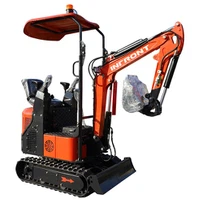 1,1 tonnas mini ekskavators