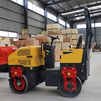 Double Drum Road Roller