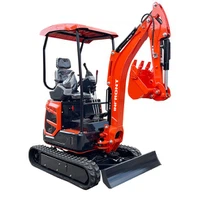 Mazais augļu dārza ekskavators 1,8 tonnas